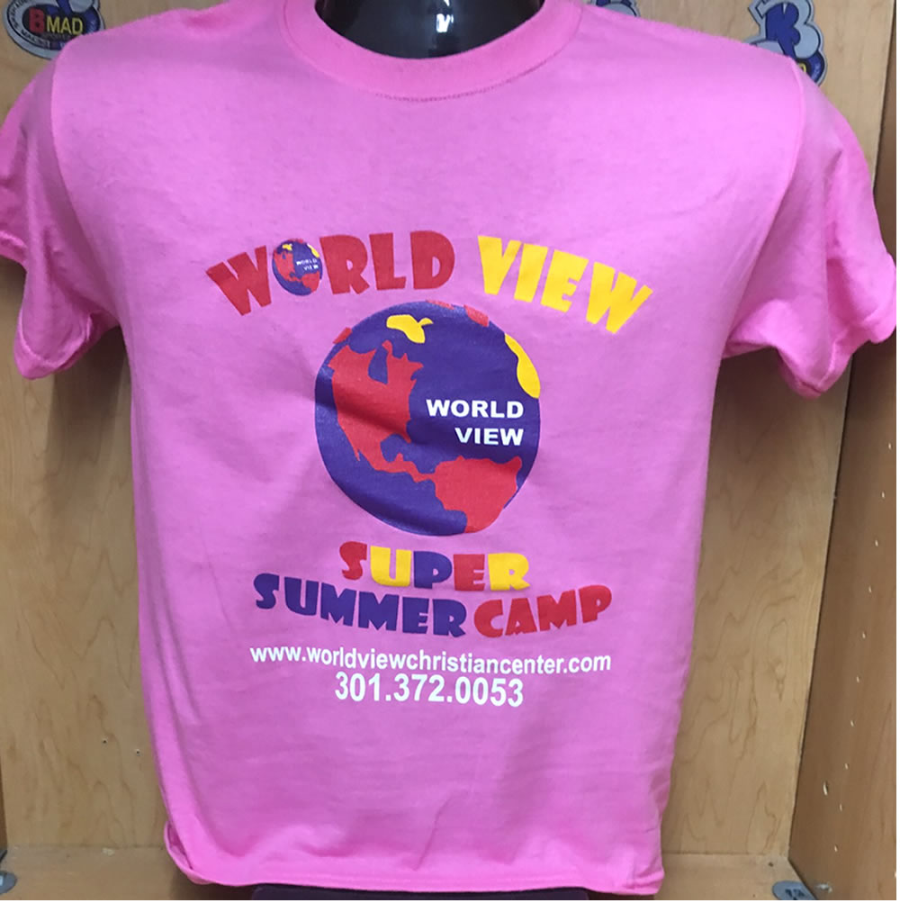 Summer Camp T Shirt Pink Summer Camp T Shirt Pink